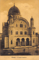 Italy - FIRENZE - The Jewish Temple - Publ. Unknown  - Judaisme