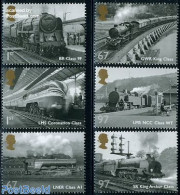 Great Britain 2010 Railways In Steam Era 6v, Mint NH, Transport - Railways - Neufs