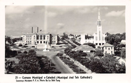 MOÇAMBIQUE Mozambique - LOURENÇO MARQUES Maputo - Camara Municipal E Catedral - Town-hall And Cathedral - Ed. / Publ. Lu - Mosambik