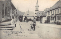 Bitschwiller-lès-Thann - Rue Principale - Eglise BITSCHWILLER - Ed. Chadourne, Belfort - Sonstige & Ohne Zuordnung