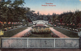 Poland - GRUDZIĄDZ Graudenz - Stadtpark, Rosengarten  - Pologne