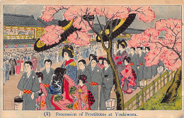 Japan - Procession Of Prostitutes At Yoshiwara - Prostitution - Publ. Unknown  - Sonstige & Ohne Zuordnung