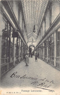 Belgique - LIÈGE - Passage Lemonnier - Éclairage Bec Bauer - Coiffeur Charles Bara - Tailleur François Piraprez - Liège