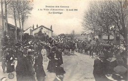 Auxonne (21) Remise Des Canons - 12 Avril 1908 - Le Cortège - Ed. Marcel Bauer  - Auxonne