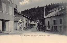 ST. CERGUES (VD) Arrivée De La Poste En Calèche - Ed. E. Chiftelle  - Saint-Cergue