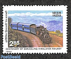 India 1982 Darjeeling Railway 1v, Mint NH, Sport - Transport - Mountains & Mountain Climbing - Railways - Ungebraucht