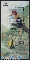 Indonesia 1996 ASEANPEX, Bird S/s, Mint NH, Nature - Birds - Philately - Indonesië