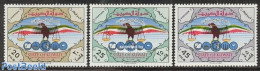 Kuwait 1966 Independence 3v, Mint NH, Nature - Birds - Koweït