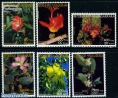 Madagascar 2003 Definitives, Flowers 6v, Mint NH, Nature - Flowers & Plants - Autres & Non Classés