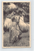 Ruanda-Urundi - Tutsi Dancer - REAL PHOTO - Publ. Unknown  - Ruanda-Burundi