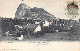 Gibraltar - The Rock From La Pedrera - Publ. V. & J. C. 4a - Gibraltar