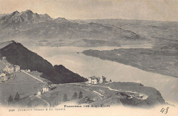 RIGI KULM (LU) Panorama - Verlag Charnaux Frères 1508 - Andere & Zonder Classificatie