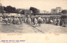 Maroc - TANGER - Grand Socco - Marché - Ed. Rex - Hôtel Cecil - Tanger