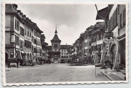 MORAT (FR) Centre Ville - Porte De Berne - Ed. Perrochet 5515 - Murten