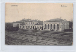 Belarus - GRODNO - The Railway Station - Publ. G. Stilke  - Wit-Rusland