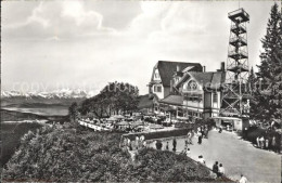 11995489 Uetliberg Zuerich Berghaus Uto Kulm Terrasse Berner Alpen Uetliberg Zue - Altri & Non Classificati