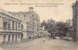 Sri Lanka - COLOMBO - Princes's Street - Publ. H. Grimaud - Sri Lanka (Ceylon)