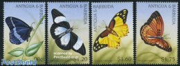 Antigua & Barbuda 1997 Butterflies 4v, Mint NH, Nature - Butterflies - Antigua Und Barbuda (1981-...)