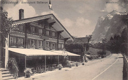 GRINDELWALD (BE) Restaurant Bellevue - Ed. Kunsterverlag Brienz  - Grindelwald