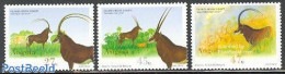 Angola 2003 Antelopes 3v, Mint NH, Nature - Animals (others & Mixed) - Angola