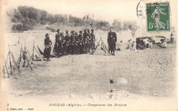 BOGHAR - Campement Des Zouaves - Sonstige & Ohne Zuordnung