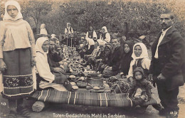 Macedonia - The Meal Of The Dead - All-Saints Day In Macedonia - REAL PHOTO - Macedonia Del Nord