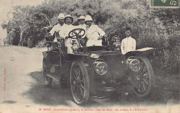 Vietnam - M. Beau, Gouverneur-Général De L'Indo-Chine Se Rendant Chez Les Moïs (Montagnards) - Au Volant, V. Ippolito -  - Vietnam