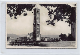 Liban - BEYROUTH - Tour De L'Horloge Sur L'Esplanade Du Haut-Commissariat - CARTE PHOTO - Ed. Inconnu 25 - Líbano