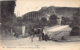 France - CHERBOURG (50) La Gare Et La Montagne Du Roule - Ed. LL Lévy 90 - Cherbourg