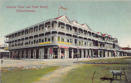 Panamá - COLÓN - Imperial Hotel And Front Street - Publ. I. L. Maduro Jr. 25C - Panama