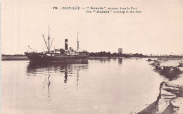 Egypt - PORT SAID - Steamer Acacia Entering In The Port - Publ. Béhar Et Fils 272 - Autres & Non Classés