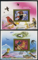 Mongolia 1992 Birds 2 S/s, Mint NH, Nature - Birds - Ducks - Mongolie