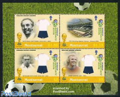 Montserrat 2006 World Cup Football Germany 4v M/s, Mint NH, Sport - Football - Sonstige & Ohne Zuordnung