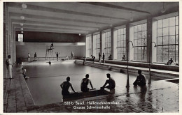 BASEL - Hallenschwimmbad - Grosse Schwimmhalle - Verlag Xaver Frey 533b - Basel