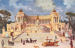 ROMA - Monumento A V.E. II - Dipinto Di R. Raimondi - Ed. A. Scrocchi - Otros & Sin Clasificación