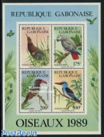 Gabon 1989 Birds S/s, Mint NH, Nature - Birds - Parrots - Ungebraucht
