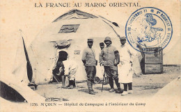 La France Au Maroc Oriental - MSOUN M'Çoun - Hôpital De Campagne à L'intérieur Du Camp - Ed. N. Boumendil (Taourit) 1236 - Otros & Sin Clasificación