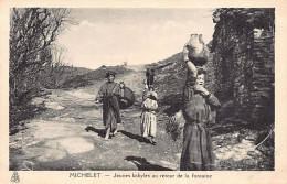 Algérie - MICHELET Aïn El Hammam - Jeunes Femmes Kabyles Au Retour De La Fontaine - Ed. E.P.A. - Other & Unclassified