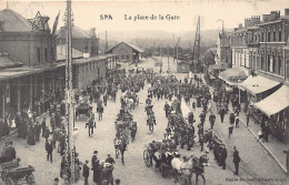 Belgique - SPA (Liège) La Place De La Gare - Spa