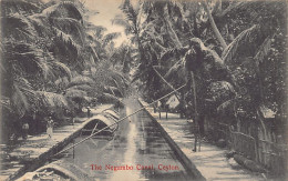 Sri Lanka - The Negambo Canal - Publ. Plâté & Co. 79 - Sri Lanka (Ceilán)