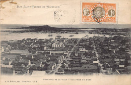 Saint Pierre & Miquelon - Panorama De La Ville - Vue Prise Du Nord - Ed. A.-M. Bréhier N. 2 - Saint-Pierre-et-Miquelon