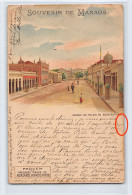 Brasil - MANAUS Manaos - Avenida Do Palácio Do Governador - UM PEQUENO RASGO NO LADO DIREITO - Ed. Adriano Ramos Pinto  - Manaus