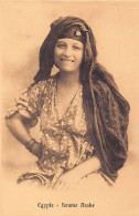 Egypt - Arab Woman - Publ. The Cairo Postcard Trust Serie 218 - Personas