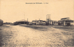DJIBOUTI - La Gare Du Chemin De Fer Franco-éthiopien - Ed. Au Bon Marché  - Djibouti