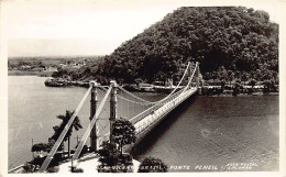 Brasil - SAO VICENTE - Ponte Pensil - Ed. Foto Postal Colombo 72 - Otros & Sin Clasificación