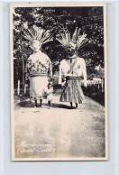 Indonesia - Ondel-ondel - Large Puppet Figures - REAL PHOTO - Indonesië