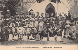 Cambodge - Premiers Communiants Cambodgiens - Ed. Missions Etrangères De Paris  - Cambogia