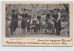 Greece - CRETE - Cretan Dances - ONE SMALL TEAR See Scans For Condition - Publ. N. Alikiotti 38 - Greece