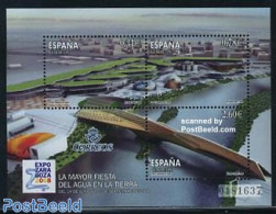 Spain 2008 Expo Zaragoza S/S, Mint NH, Various - World Expositions - Art - Bridges And Tunnels - Unused Stamps