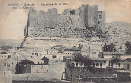 Turkey - BIRECIK Bérédjik - Panorama Of The City And The Citadel - Publ. Wattar Frères 52 - Türkei